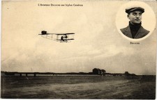 PC AVIATION PILOT DELOCHE BIPLAN CAUDRON (a67725)
