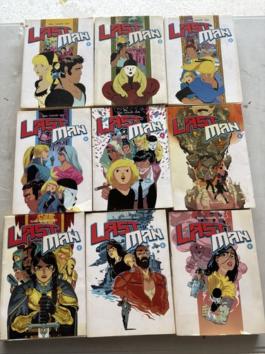 Last man tomes - 9, lot