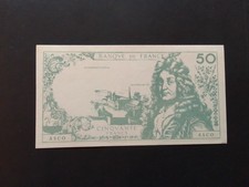 EPREUVE 50 FRANCS RACINE