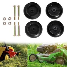 4 Roues de Plateau de Tondeuse �� Gazon pour Remplacement Facile Compatible avec