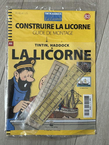 Construire licorne tintin - la,
