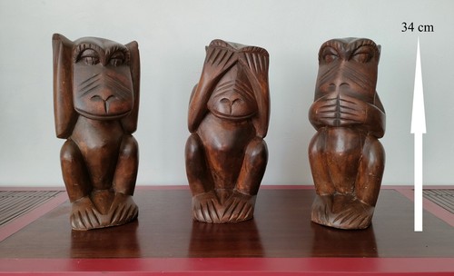 Les singes sagesse - les,