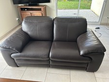 Canapé 2 places relax - commande électrique - des deux côtés - Etat neuf- 