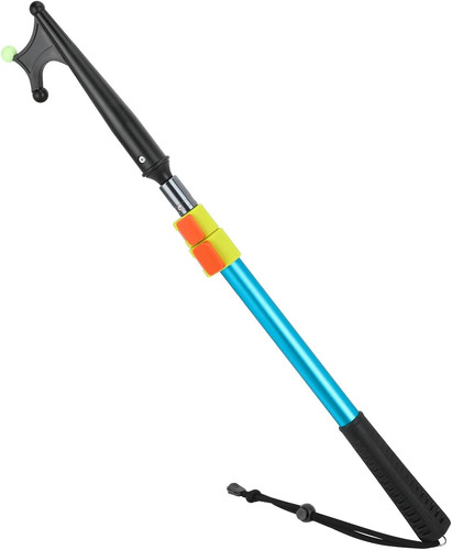 Adjustable marine push pole - push,