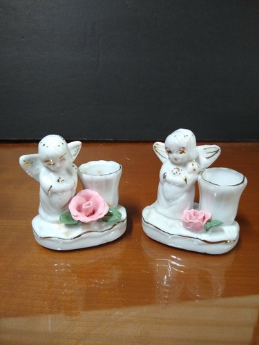 Vintage porcelain angel - porcelain,