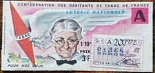 Billet de loterie nationale