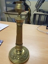 Candélabre Chandelier Bougeoir en Bronze Style Louis XVI Époque XIX ème