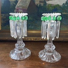 PAIRE DE BOUGEOIR CRISTAL