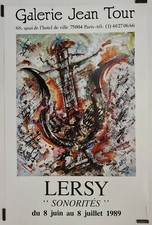 Lersy Sonorités 1989 Affiche
