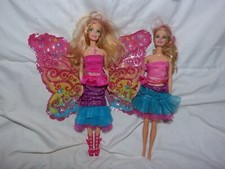 Vds lot de 2 poupée "Barbie" - Le secret des fées - Mattel robe extensible aile
