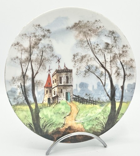 Assiette décorative - , en