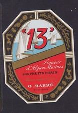 Ancienne étiquette   Alcool