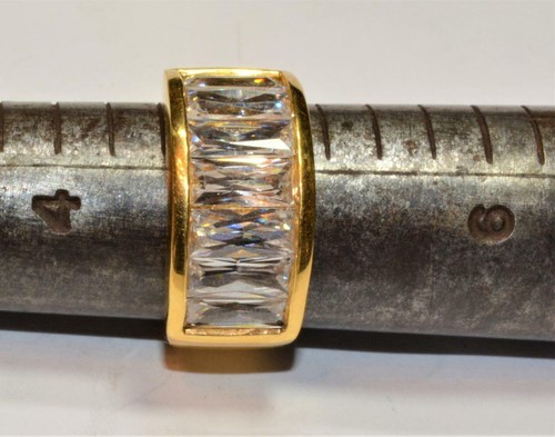 Bague cristal baguette - bague,