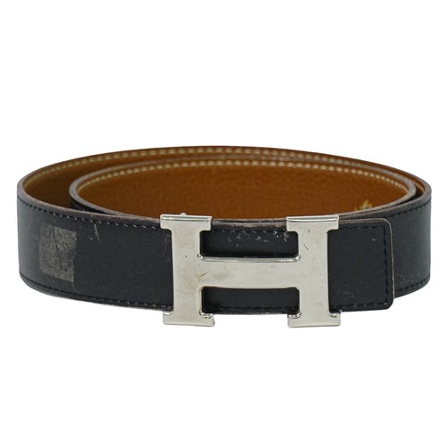 Ceinture réversible hermes - réversible,