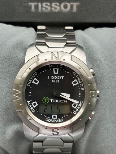 Tissot touch mens wristwatch - t-touch,