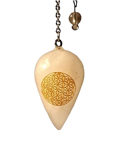 Pendule divinatoire quartz - divinatoire,