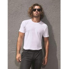 T-shirt uni à manches courtes B&C #E190, 100% coton, Unisex