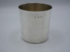 Rare timbale grs argent - 91, en