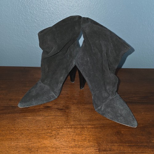 Iro black suede leather ankle - iro,