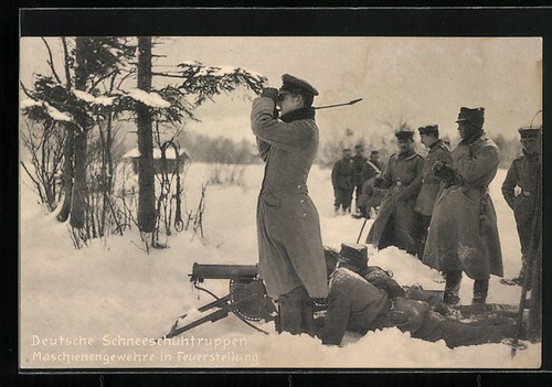 Carte postale troupes - carte,