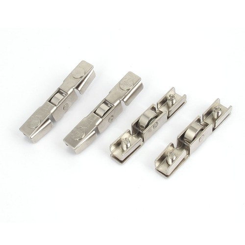 4pcs 43mm métal vitrine porte