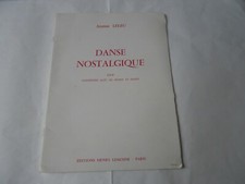 ♫ Partition / Méthode Danse nostalgique pour saxophone alto mi bémol et piano ♫