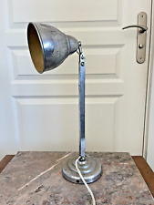 Ancienne Lampe de Bureau Industrielle Métal Art Déco Année 1960