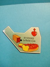 ANCIEN  MAGNET LE GAULOIS  CARTE DE FRANCE N° 85  VENDEE