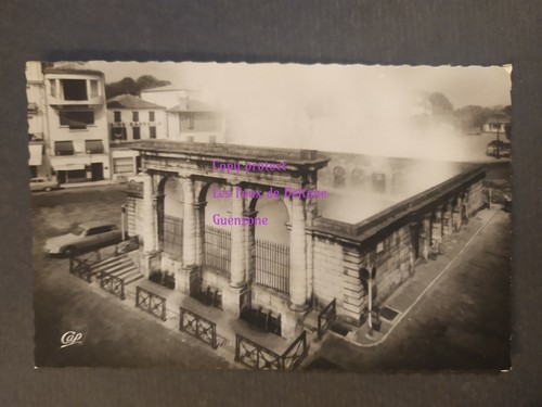 Dax fontaine eau chaude 1964 - fontaine,