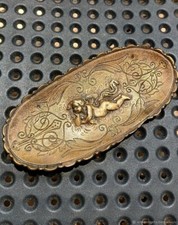 Cendrier ancien angelot bronze