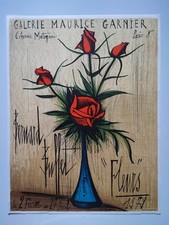 Bernard Buffet Affiche Exposition 1979 Galerie Maurice Garnier Mourlot Poster