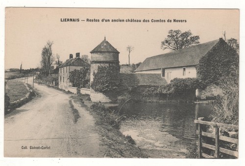 Cpa liernais château - 21,