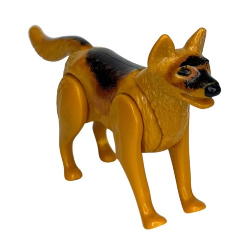Playmobil chien marron berger