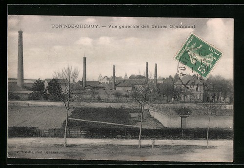 Cpa pont chéruy - cpa, vue