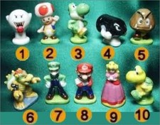 rare 2008 PRIME MARIO BROS FEVE PORCELAINE 3D au choix