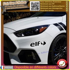 sticker autocollant ELF sponsor tuning auto moto