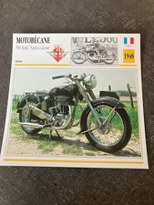 CARTE FICHE MOTO collection