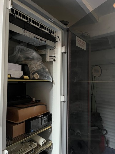 Armoire informatique vitree - armoire,