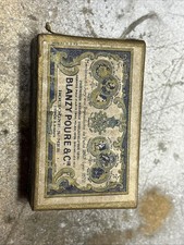 Boîte Plumes Anciennes BLANZY POURE & Cie N.0552Avec Plumes