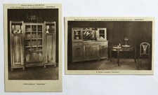 DJOUKITCH, 2 cartes postales meuble Djoukitch, Grenoble, DJOUKITCH .