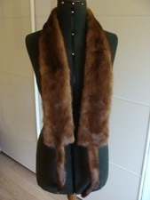 Echarpe en vison vintage