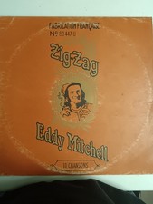 LP 33T EDDY MITCHELL "Zig-Zag"