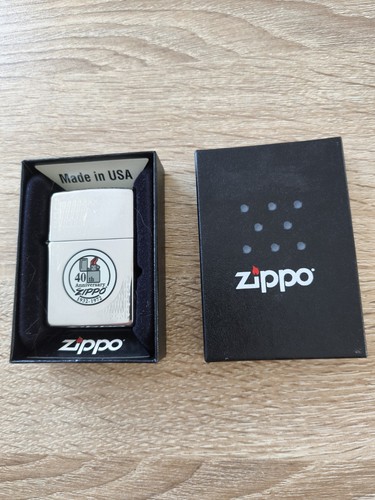 Zippo lighter 40th anniversary - zippo,