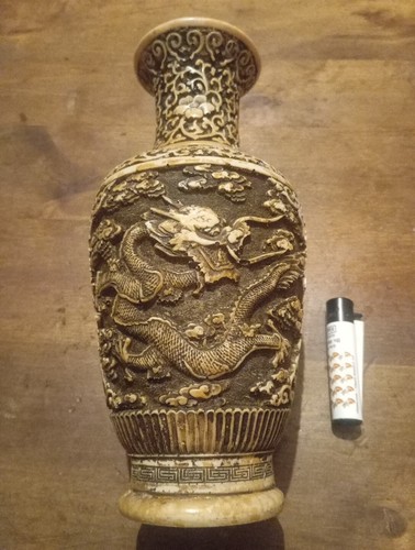 Vase chinois résine - chinois,