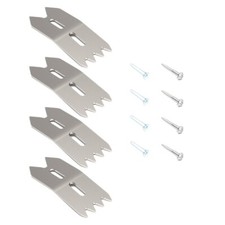 Jeu d'outils de positionnement avec 4 pinces fixes pour l'artisanat en menuiseri