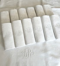 Nappe et 12 serviettes 1900