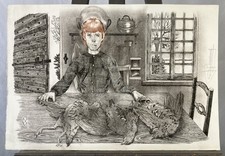 Raymond CARRANCE (1921-1998) dit CZANARA Poil de carotte pour Jules Renard