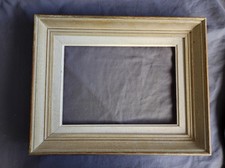 Cadre Patiné doré feuillure 32 cm x 22 cm frame tableau miroir gravure 