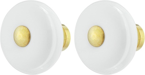 Bouton tiroir porcelaine - bouton, de