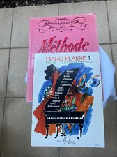 Lot de 2 livres pour apprendre le piano.